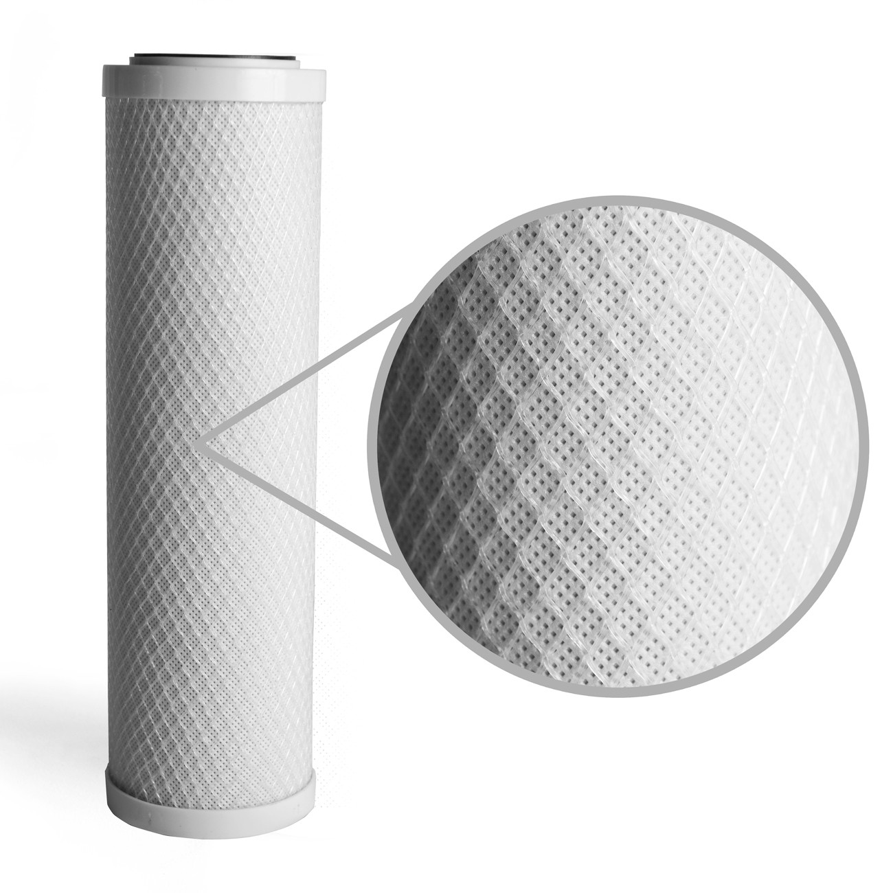 Activated Carbon CTO Water Filter Cartridge Standard 2.5 x10″ 5 Micron 5 pack