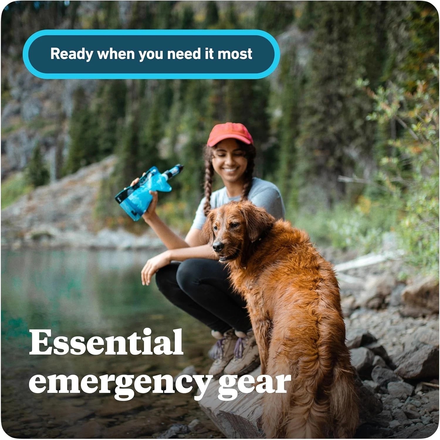 Lightweight Mini Water Purifier – 100% Microplastic Elimination for Adventurers