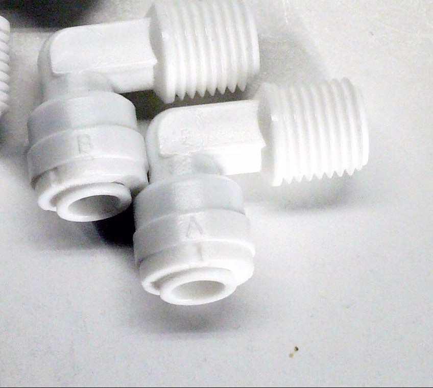 4 Stages Blue Under Sink Water Filter System Lead Free NSF Certified