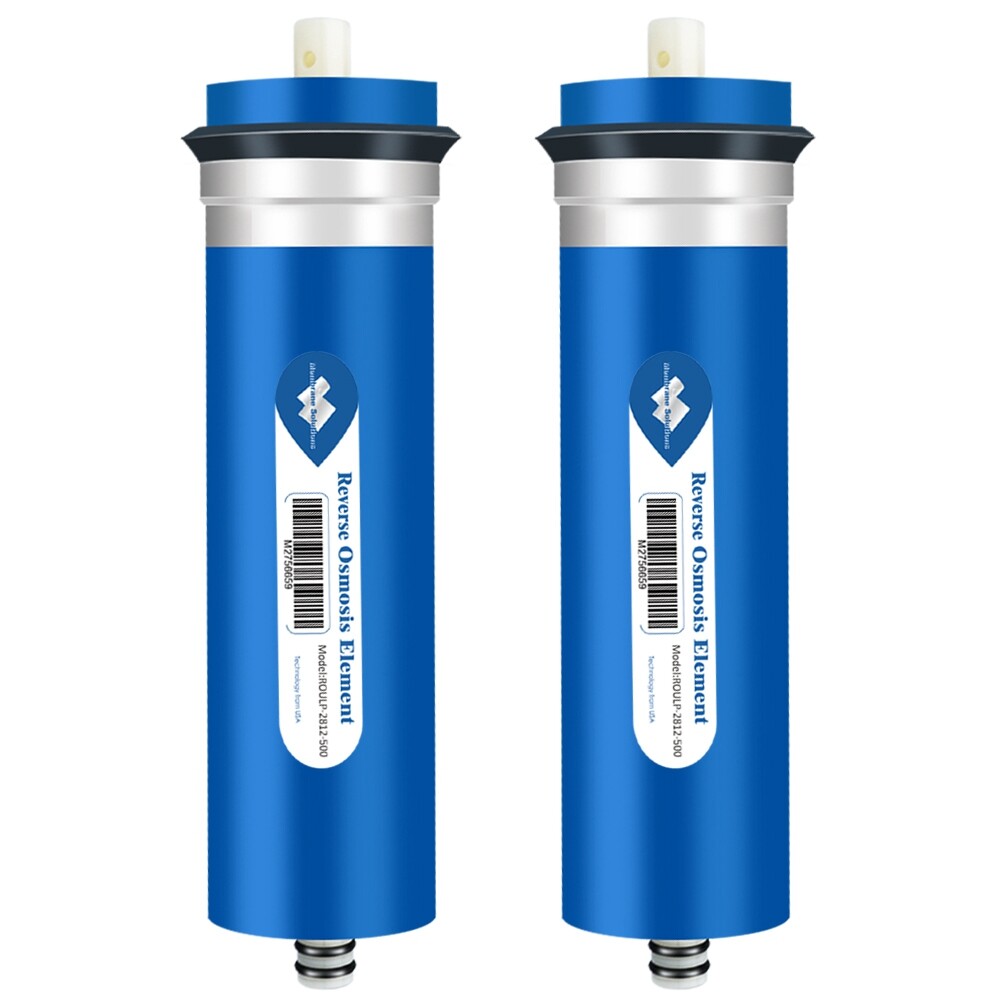 2 Pack 500 GPD RO Membrane Reverse Osmosis System Water Filter 3012 Replacement