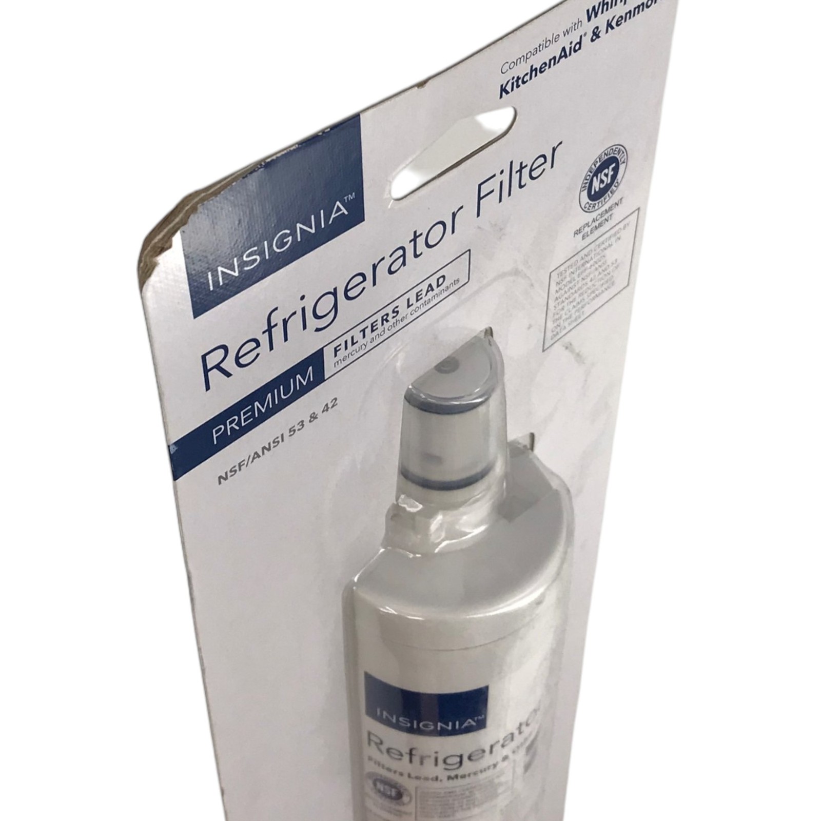 LOT OF 3 Insignia NS-WP508531 NSF 53/42 Water Filters for Whirlpool Refrigerator
