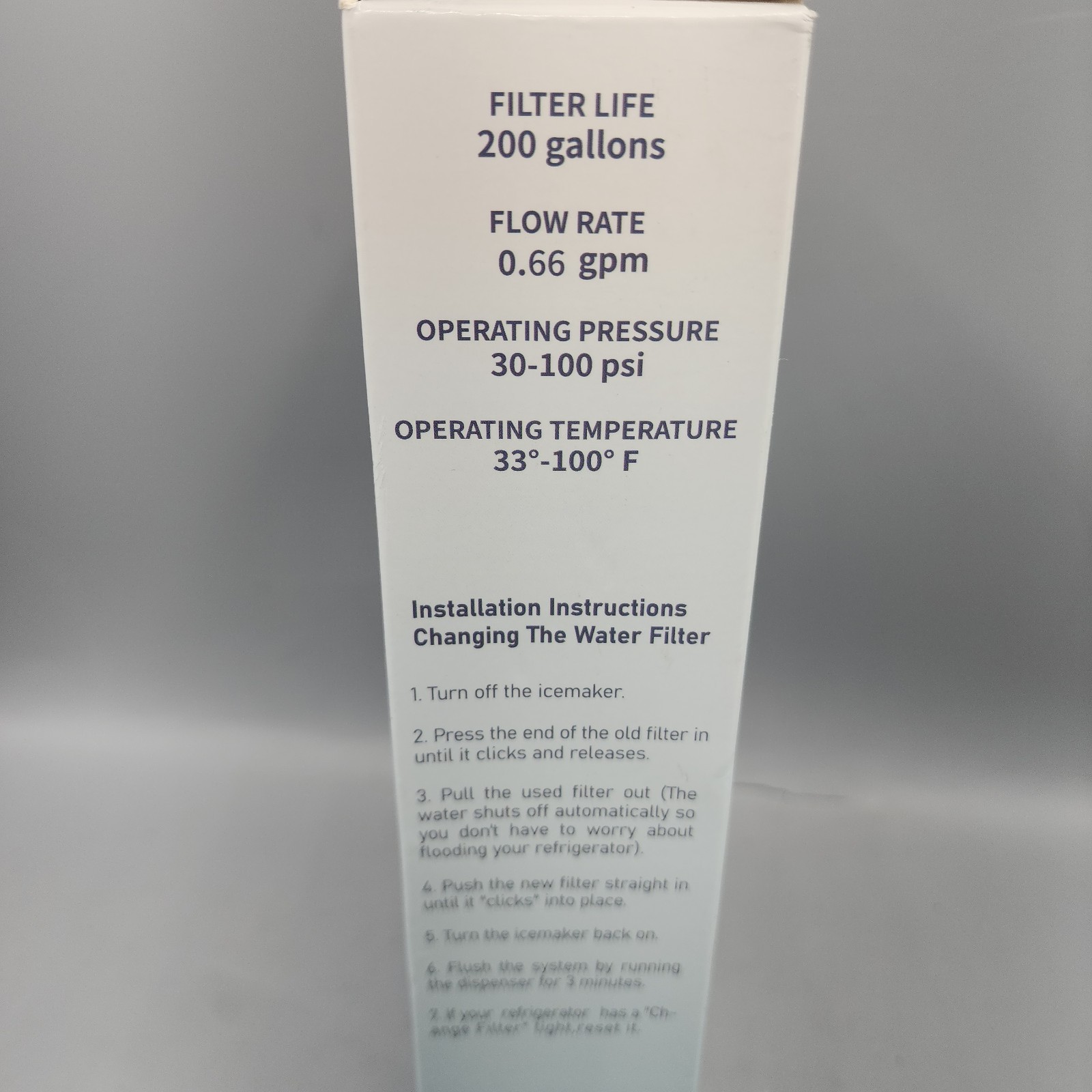 2x For Frigidaire PWF-1 FPPWFU01 EPPWFU01 Refrigerator Water Ice Filter