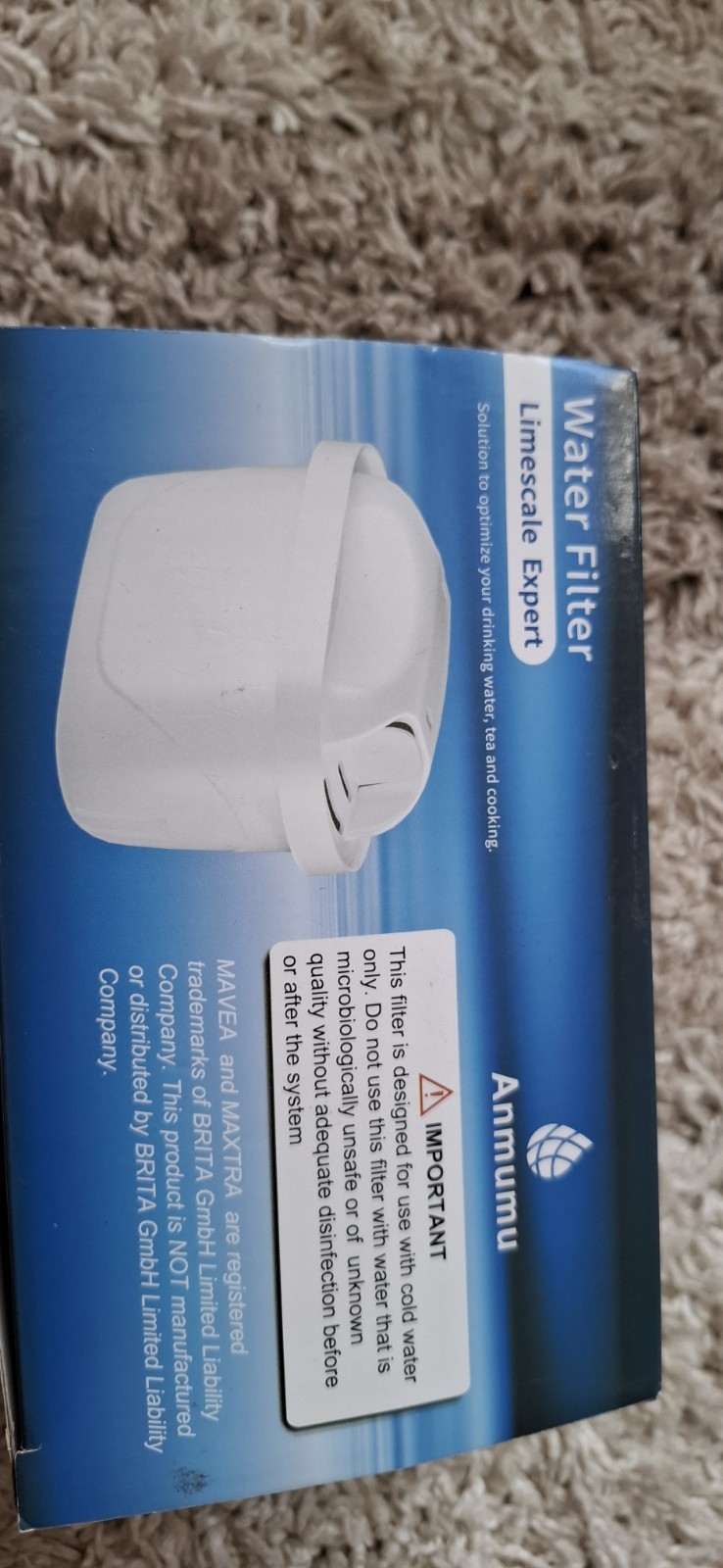 Universal Limescale Water Filter Cartridge for Brita Maxtra / Plus + Refill
