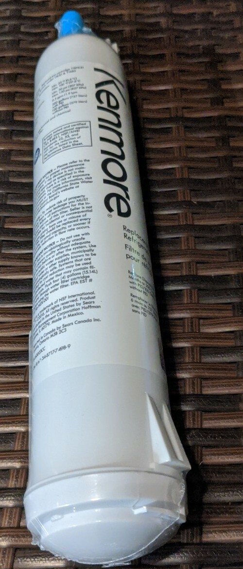 OEM Kenmore 460-9083 Replacement Refrigerator Water Filter. Brand New