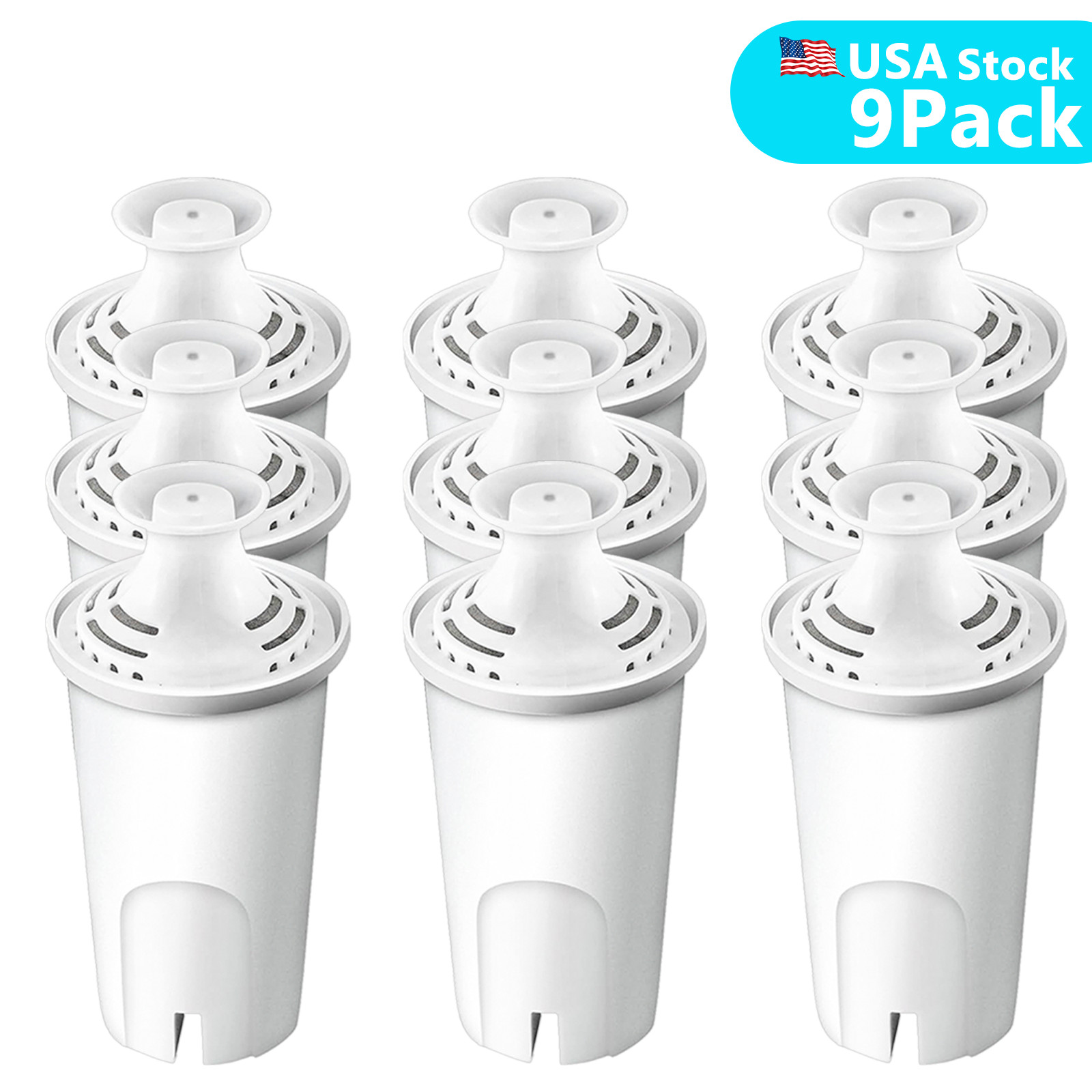 Fit For Brita Classic OB21/OB03 987554 35503 42432 Pitcher Water Filter 9 PACK