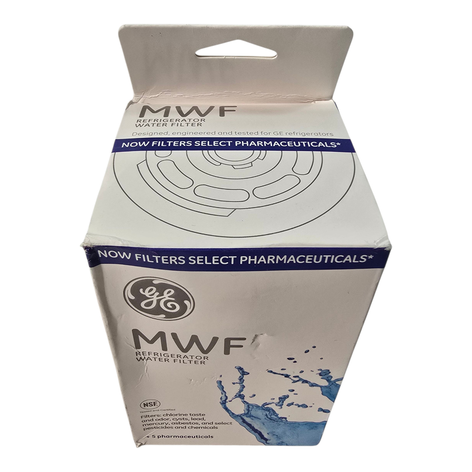 1 Pack Genuine GE Appliances MWF 46-991 Smartwater Refrigerator Water Filter