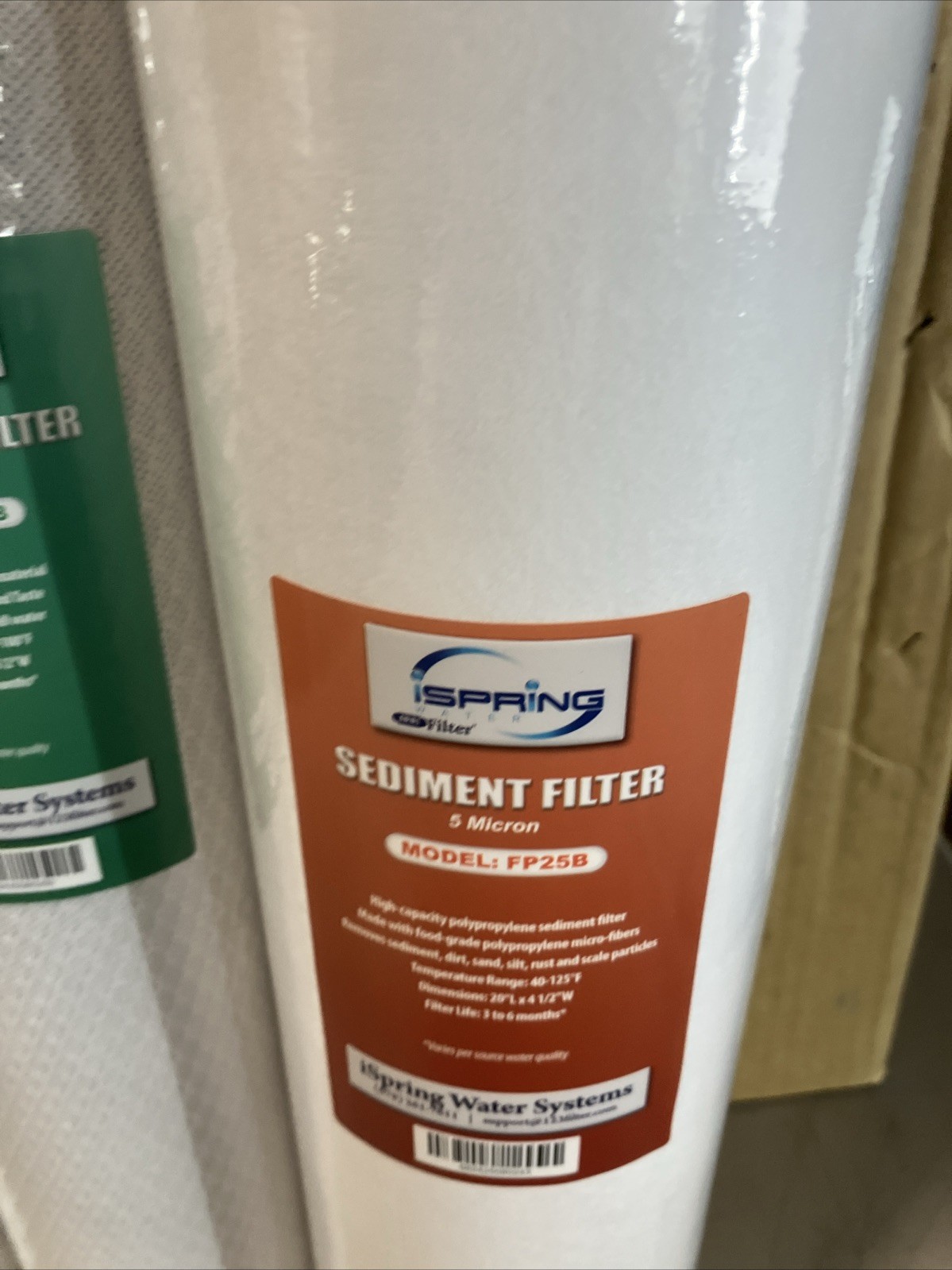 iSpring WGB32B-PB 3-Stage Whole House Filter 99% Lead Removal Ships Fast