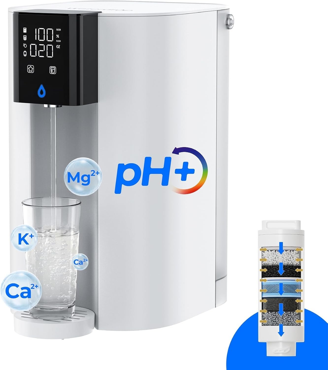 [Alkaline Mineral] Waterdrop CoreRO Reverse Osmosis System, 7-Stages, WD-C1SL