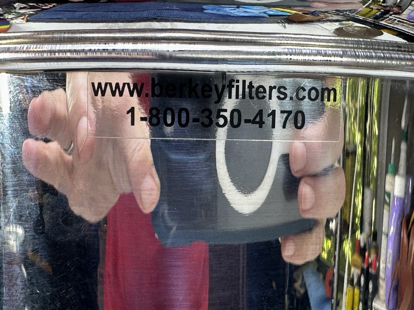 BERKEY 18″ Travel 1.5 Gallon Water Filtration System Filters NOT Included Stand