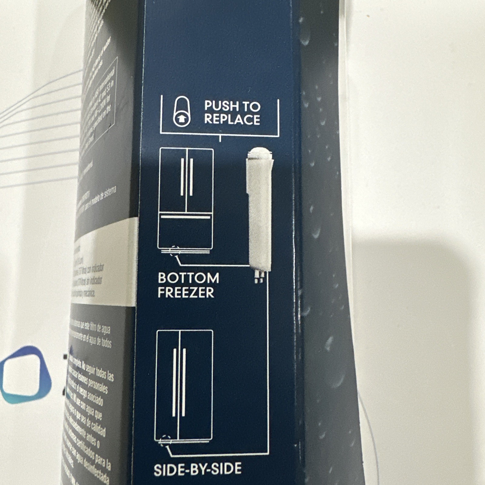 Set of 2 New EveryDrop Ice & Water Refrigerator Filter #3 ΕDR3RXD1 6 months Each