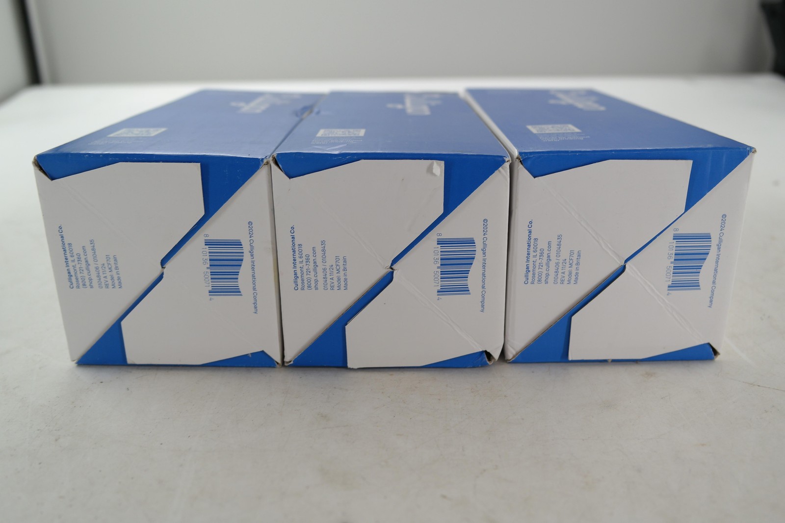 Culligan MaxClear 7in Ceramic Drinking Water Filter 3 Pack White Lead PFAS