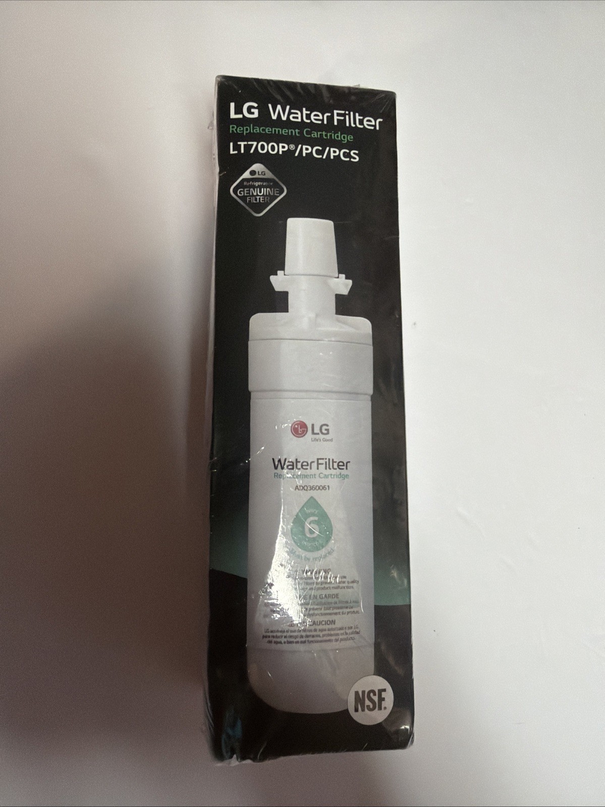 Brand New OEM LT700P/PC/PCS LG Water Filter Replacement Cartridge