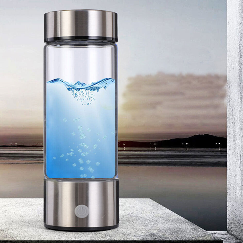 Hydrogen Rich Generator Water Cup Alkaline Ionizer Maker Bottle Anti-Oxidation