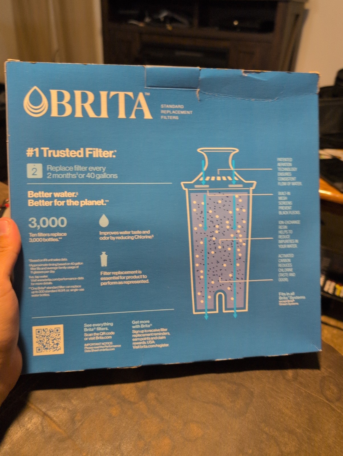 Brita Replacement Filters, 10-pack NEW