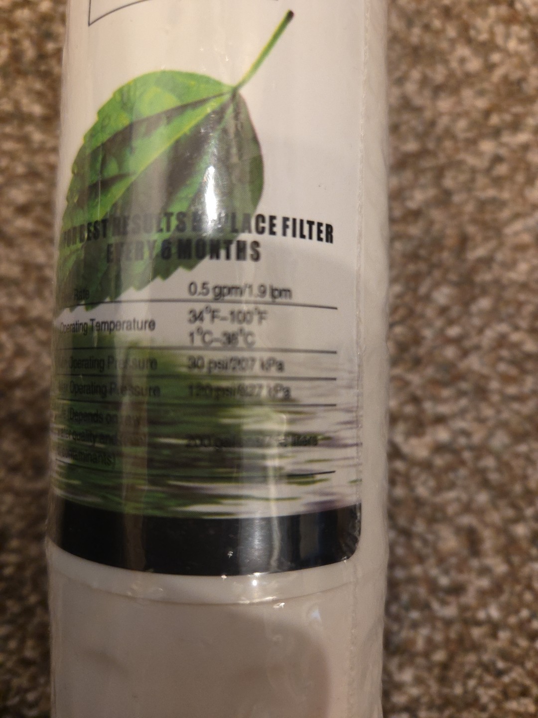 Pure Green PG-700P Replacement Water Filter Fits to LG & Kenmore Refrigerators
