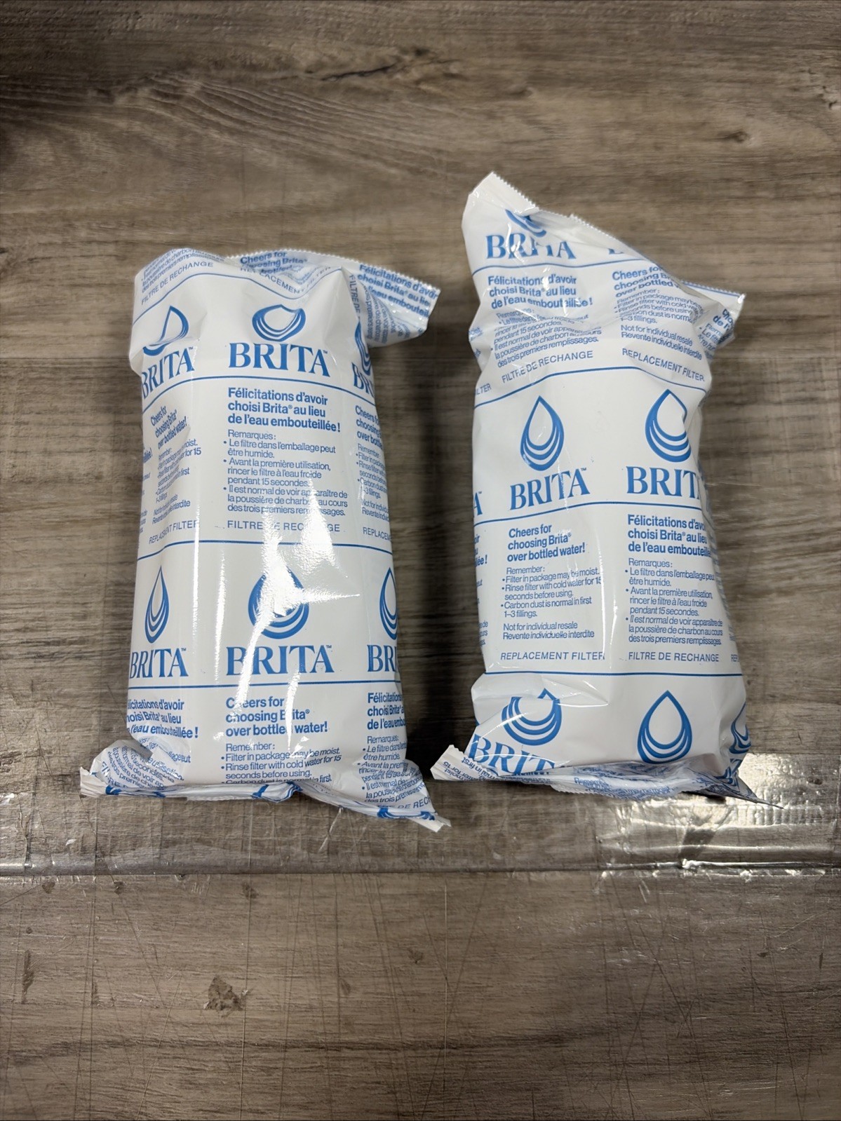 Brita water pitcher refill water filters for Brita 2 pack factory sealed New