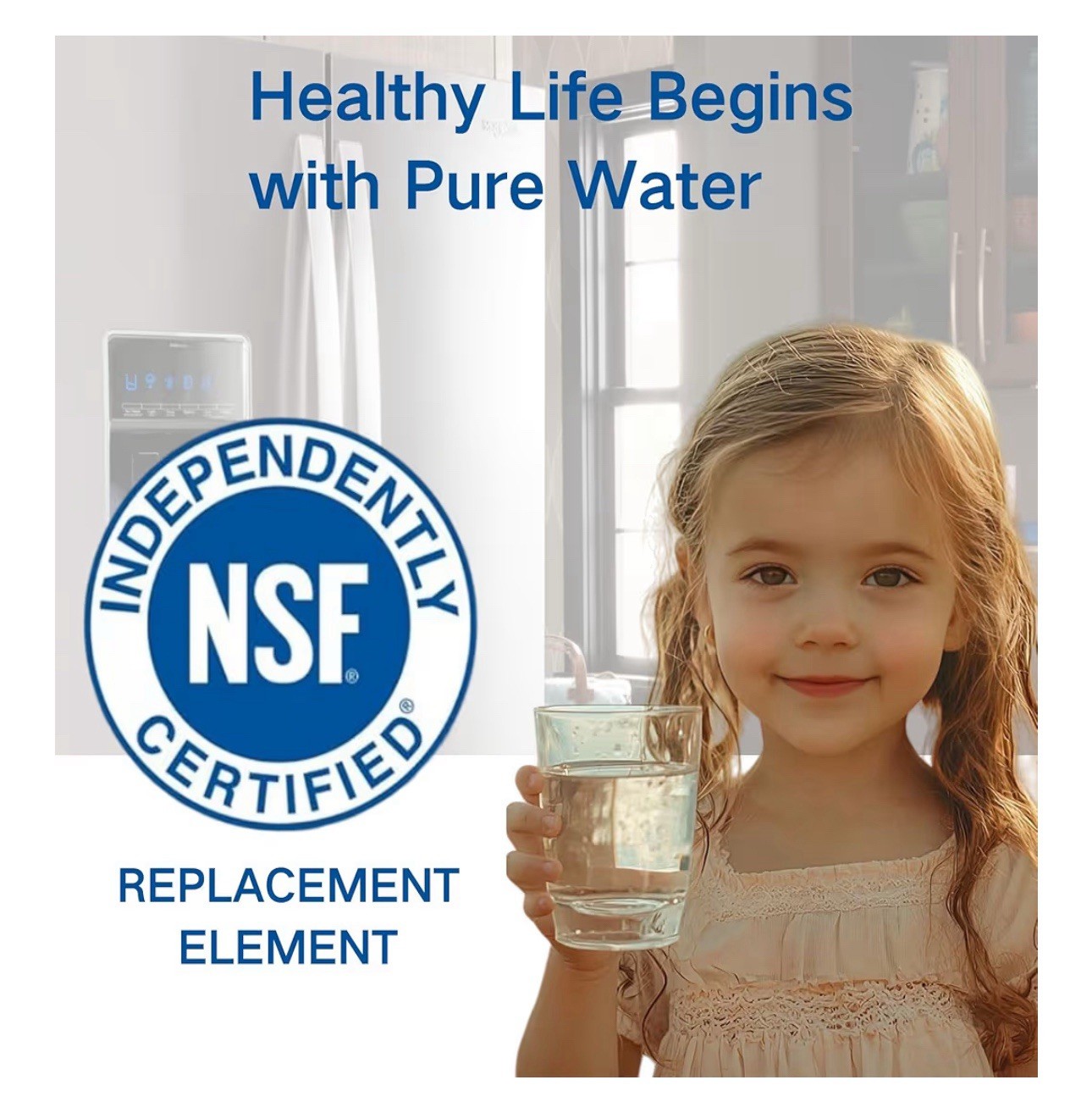 ULTRAWF Water Filter for Kenmore 9999, 469999, 46-9999, A0094E28261 3 pack SEALD