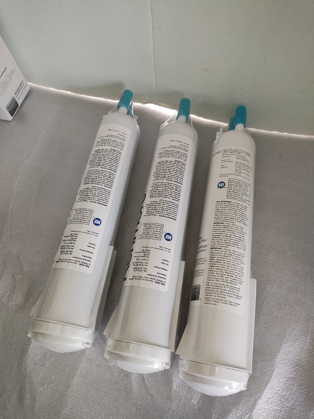 3-pack SEALED Kenmore 460 9083 Replacement Refrigerator 200 gal. Water Filter
