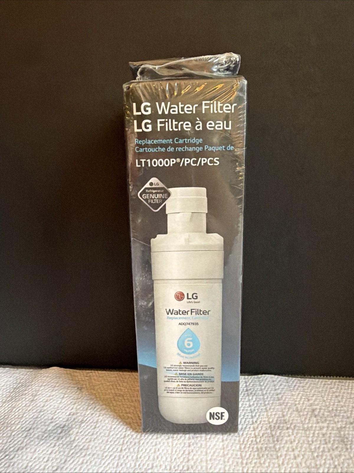 LG LT1000P Water Filter Replacement Cartridge LT1000PC/PCS – NSF (A13)