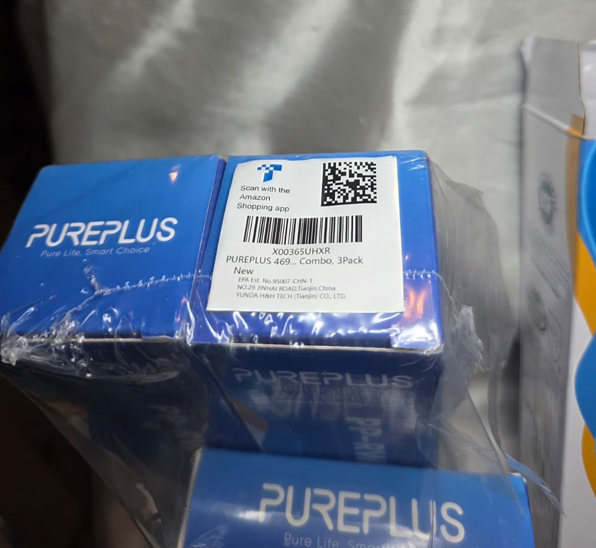 PurePlus Refrigerator Water Filter PP-RWF1200A & Air Filter – COMBO PACK G4