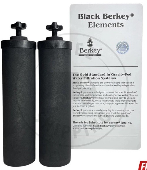 Berkey Authentic Black BB9-2 Water replacement Filters For Berkey Water System