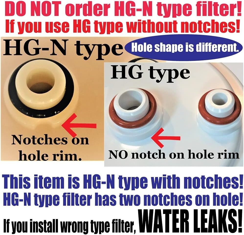Water Filter Japan Made Lead Removal Silver Activated Carbon Compatible HG-N