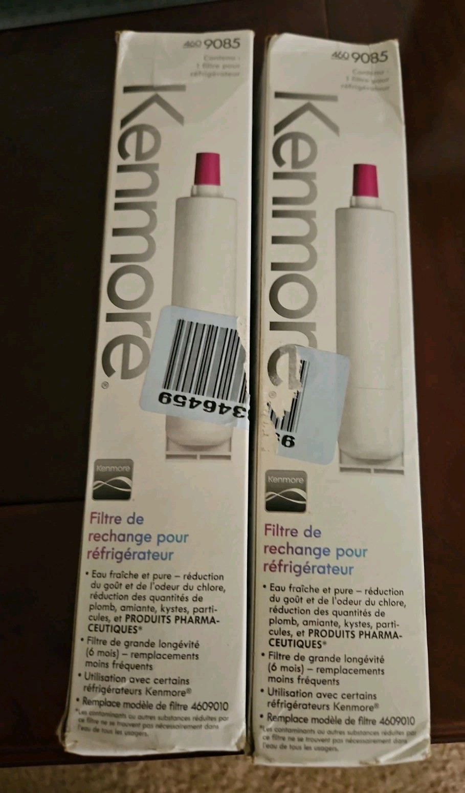 Sealed 2 Kenmore 469085 46-9085 Refrigerator Water Filter 9085 Brand New