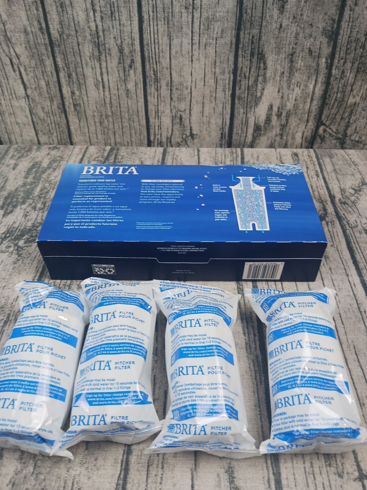 Brita (987554) Pitcher Replacement Filters OEM (9-Pack) Open Box / Sealed