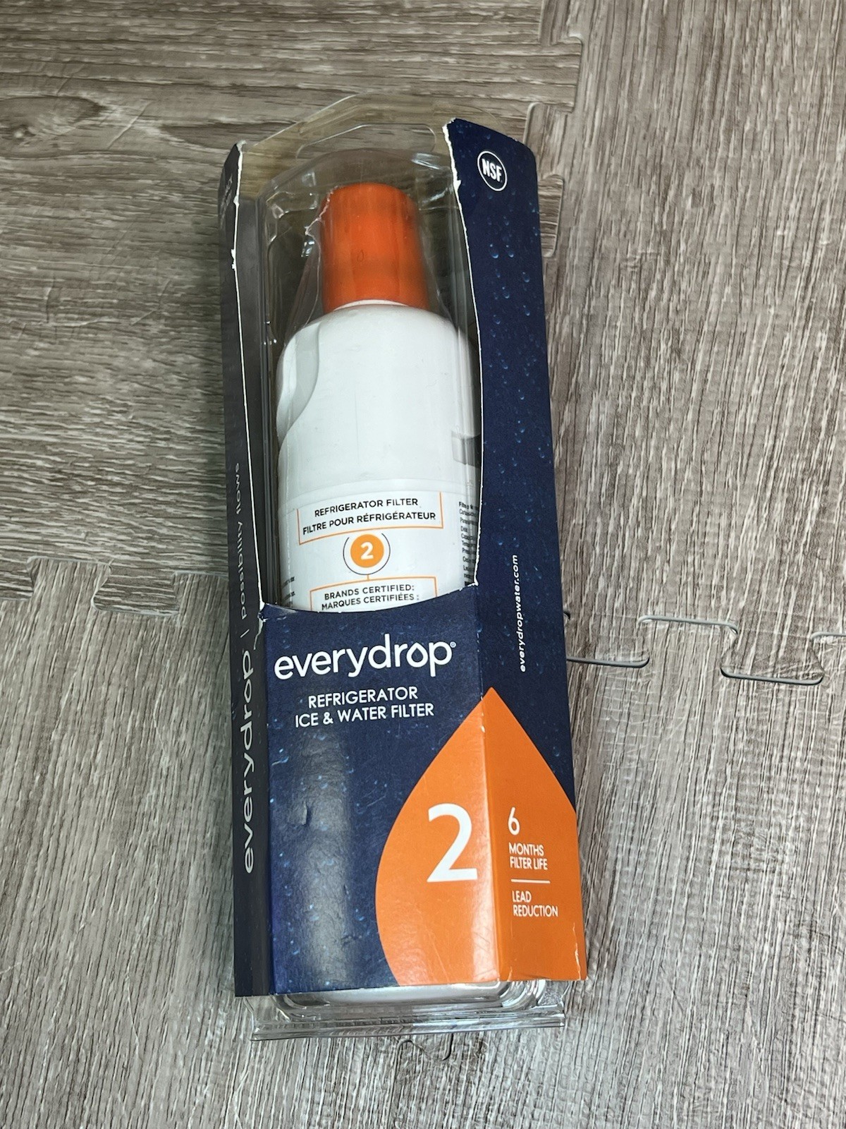 EveryDrop Filter 2 Ice & Water Refrigerator Filter ΕDR2RXD1 New Sealed