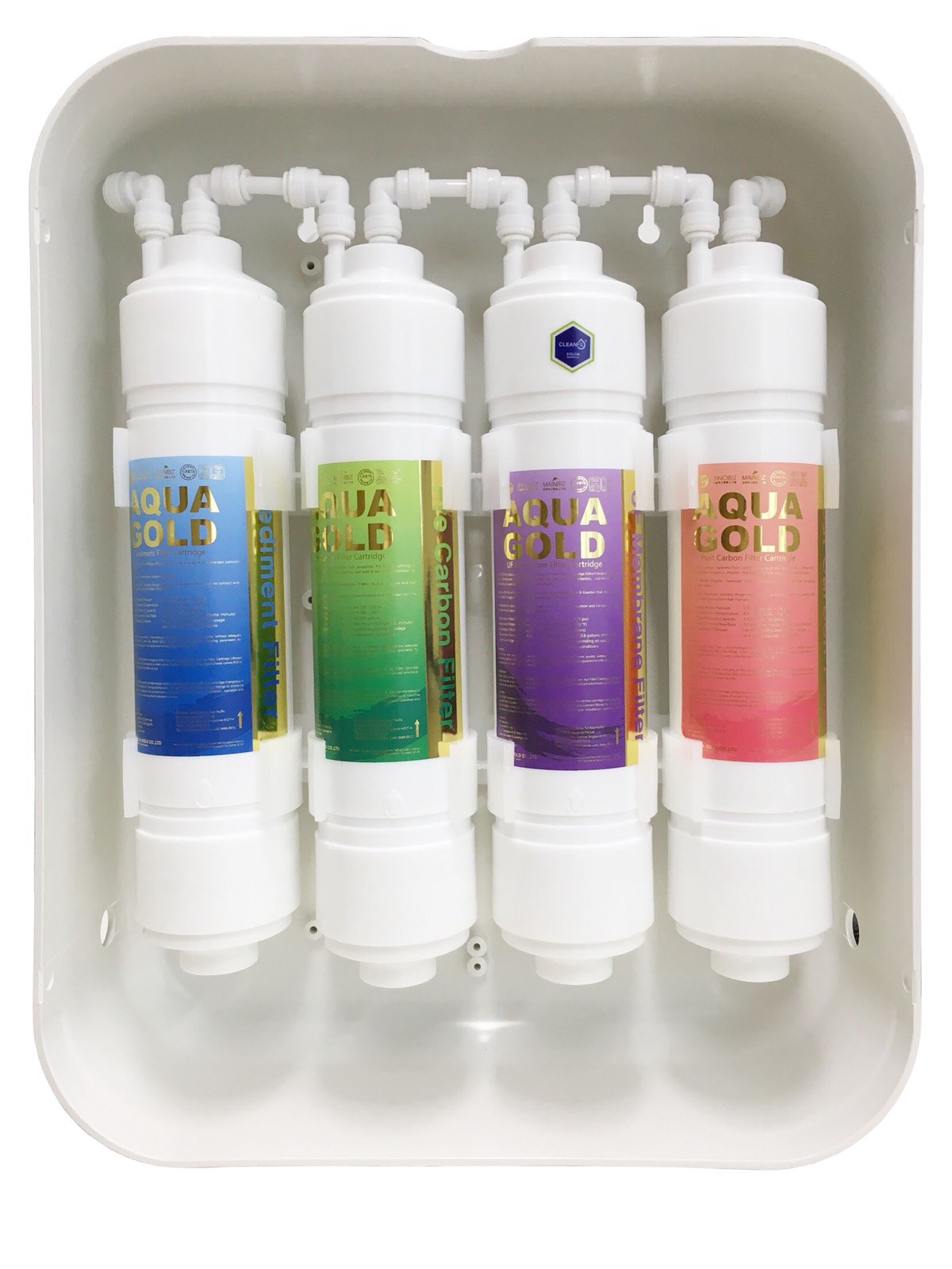 AG-1000 Aqua Gold 4 stages Tankless Direct Water Purifier Color Black
