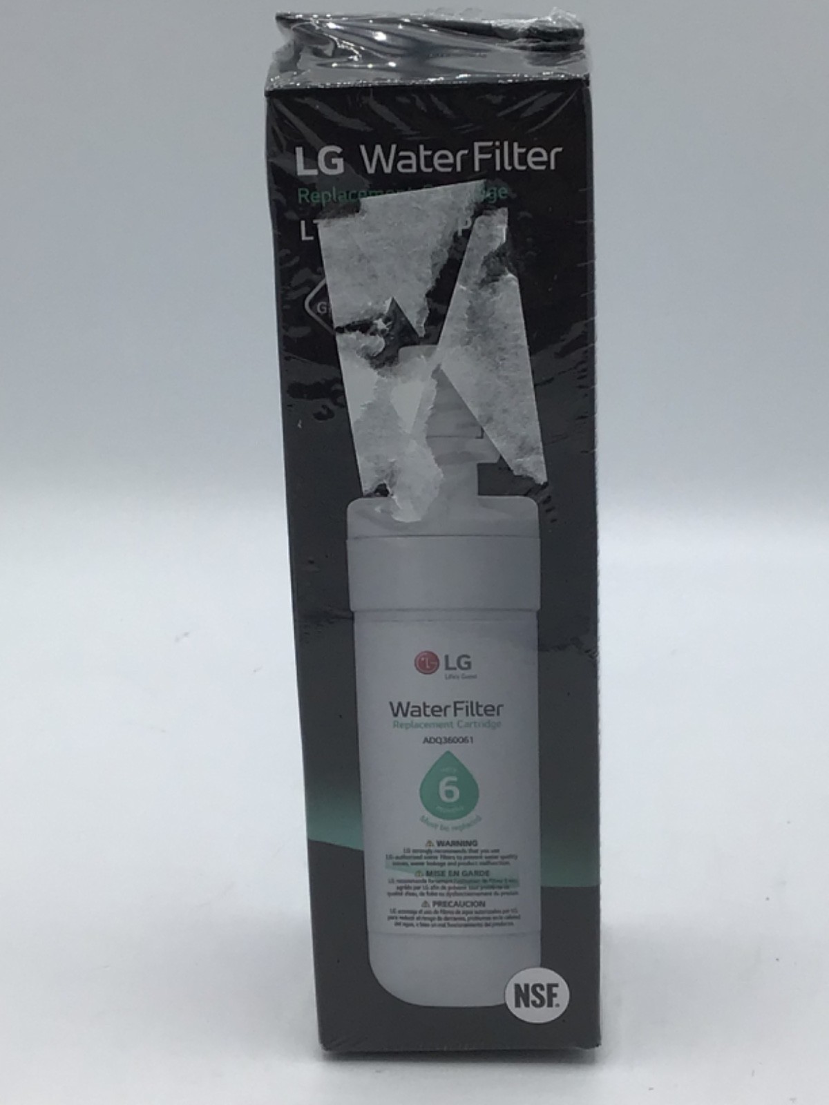 LG LT700P Refrigerator Replacement Water Filter ADQ36006101 OEM New