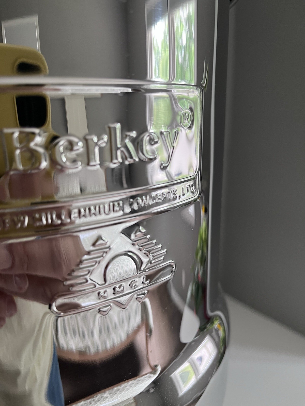 Berkey Stainless Steel Countertop Gravity Water Filter w/ Spigot, 2 Elements