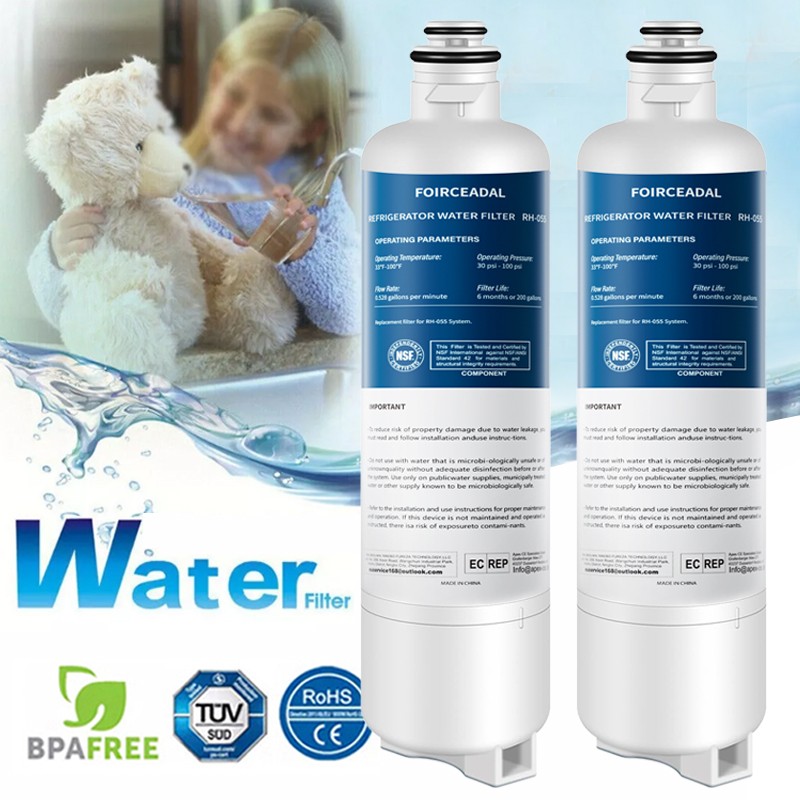 2PACK For Bosch UltraClarity Pro Water Filter BORPLFTR50, BORPLFTR55, RA450022