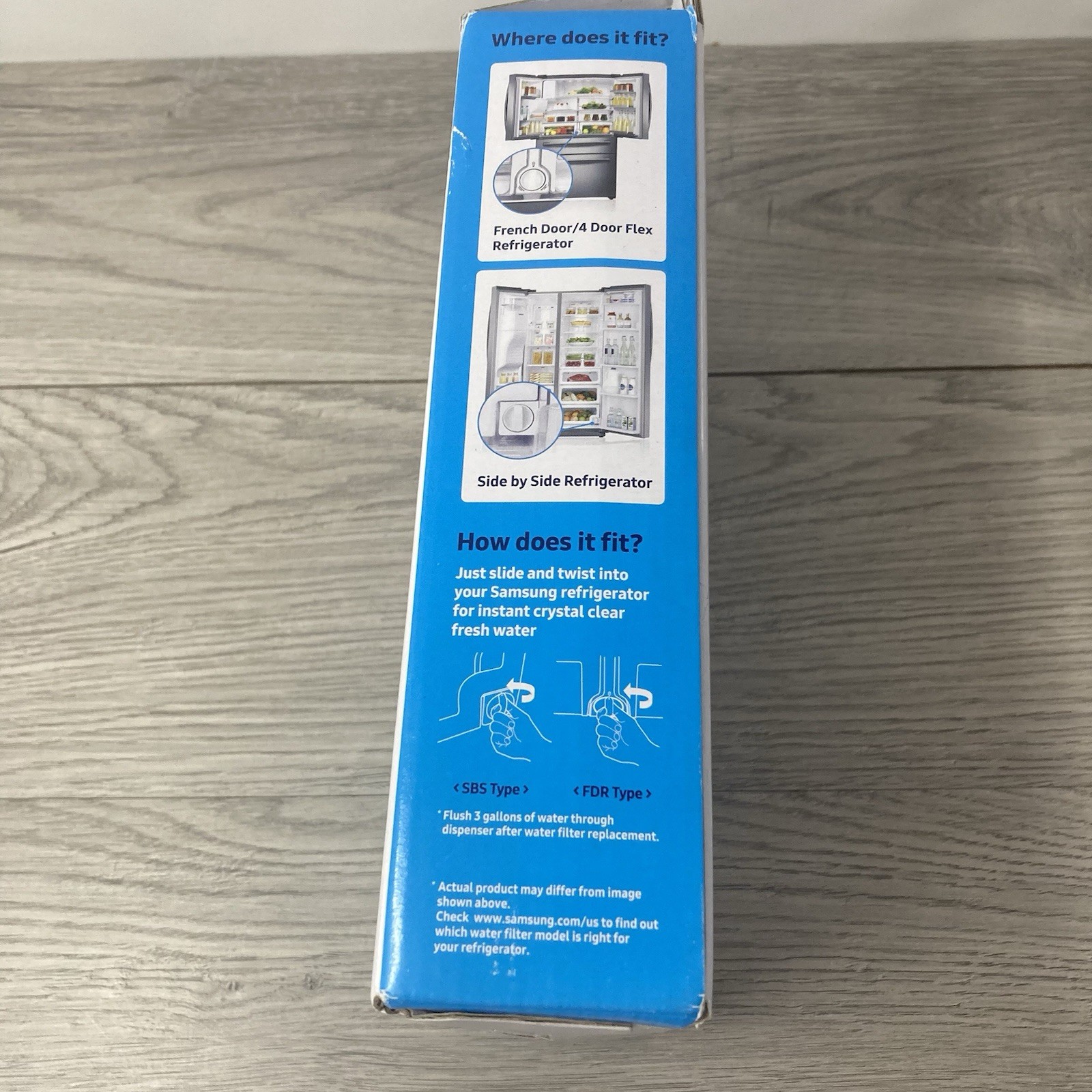 2 Pack Of Samsung HAF-CIN-3P/EXP Ice & Water Refrigerator Filters (Missing 1)
