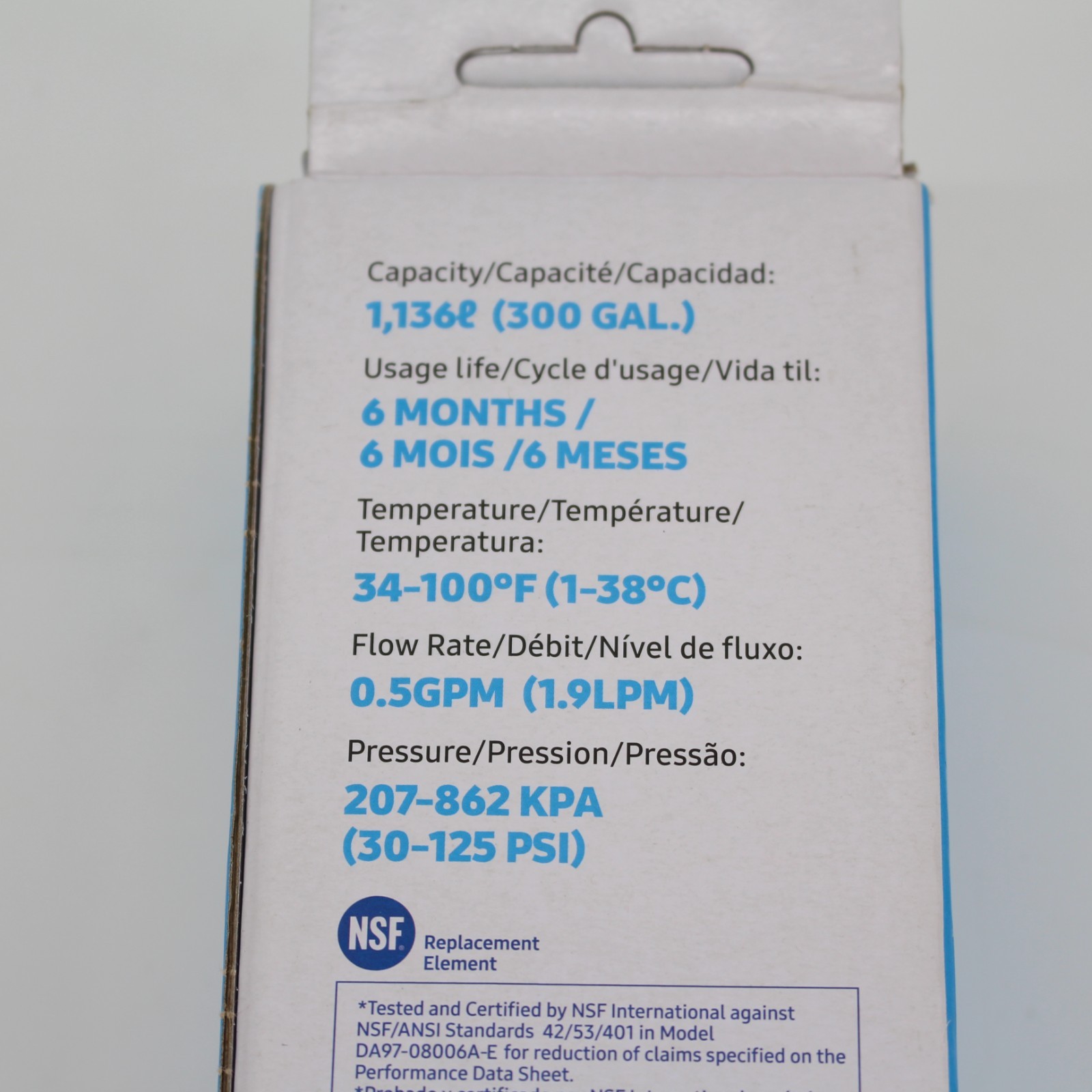 1 PACK NEW Genuine Samsung DA29-00020B HAF-CIN/EXP Refrigerator Water Filter