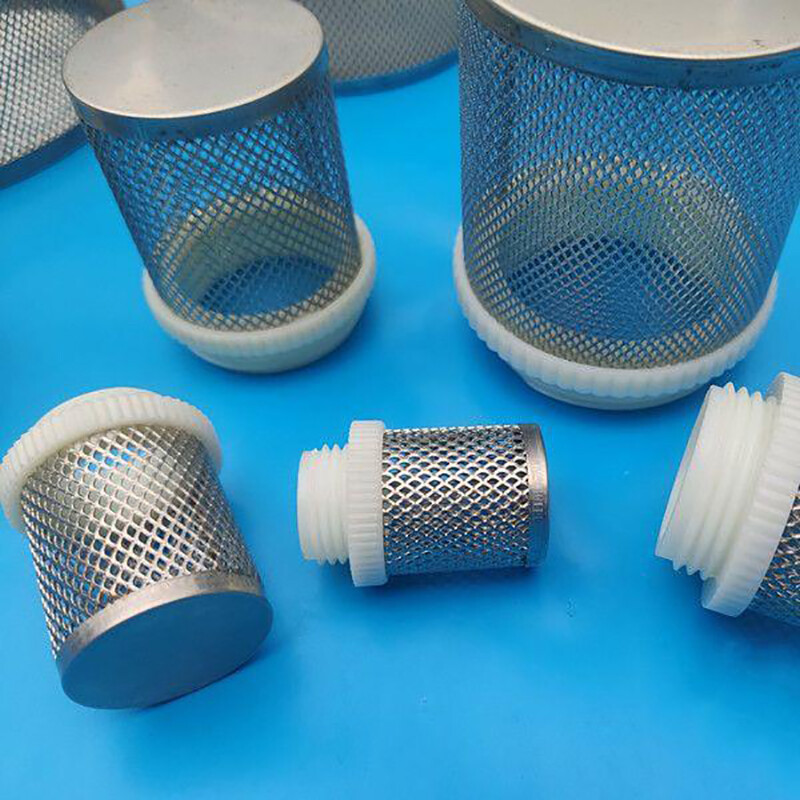 Male Thread Pipeline Filter Inline Water Pump Mesh Strainer Garden Pump Filter