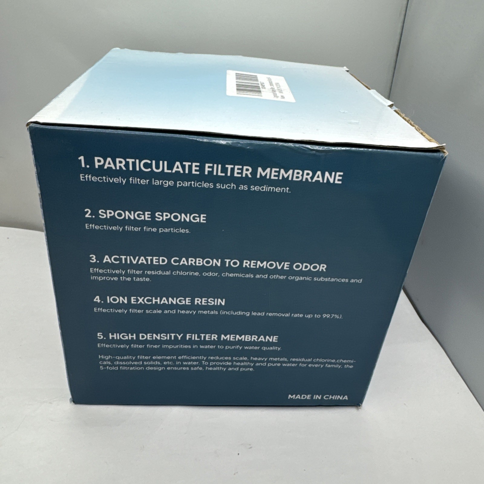 4x Water Filter Replacement for Zero Water ZR-017, ZR-001 Pitcher Water Filter