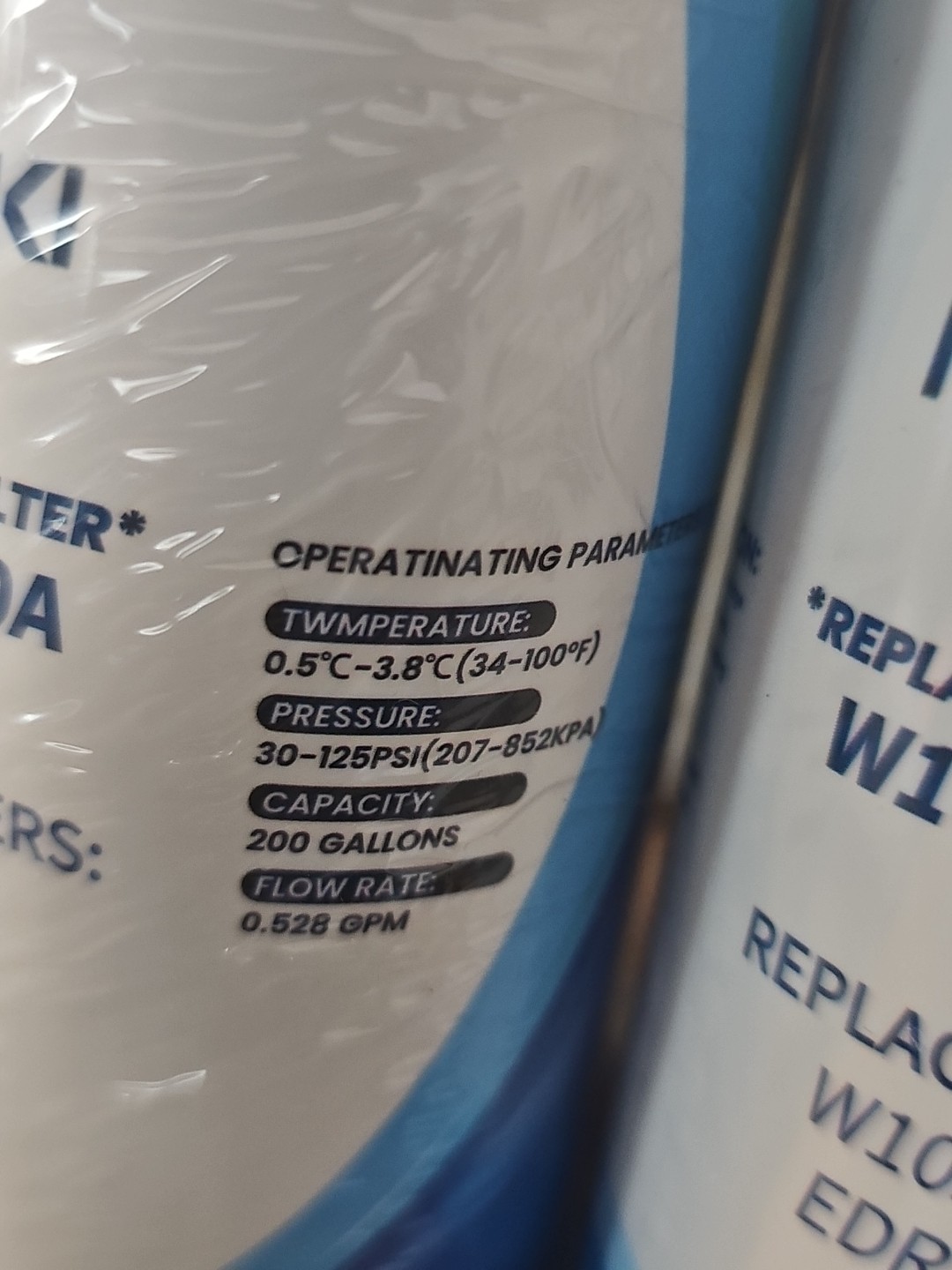 4 Pck Fridge Filter – EDR1RXD1, W10295370A, Filter 1, 46-9081, 46-9930, KAD1RXD1