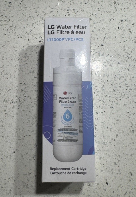 LG LT1000P Water Filter Replacement Cartridge LT1000PC/PCS New & Sealed E51