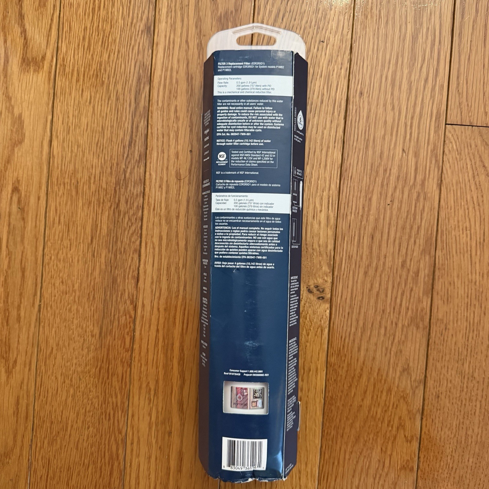 Εvery Drop Refrigerator Ice & Water Filter 3 Everydrop Brand New In Box
