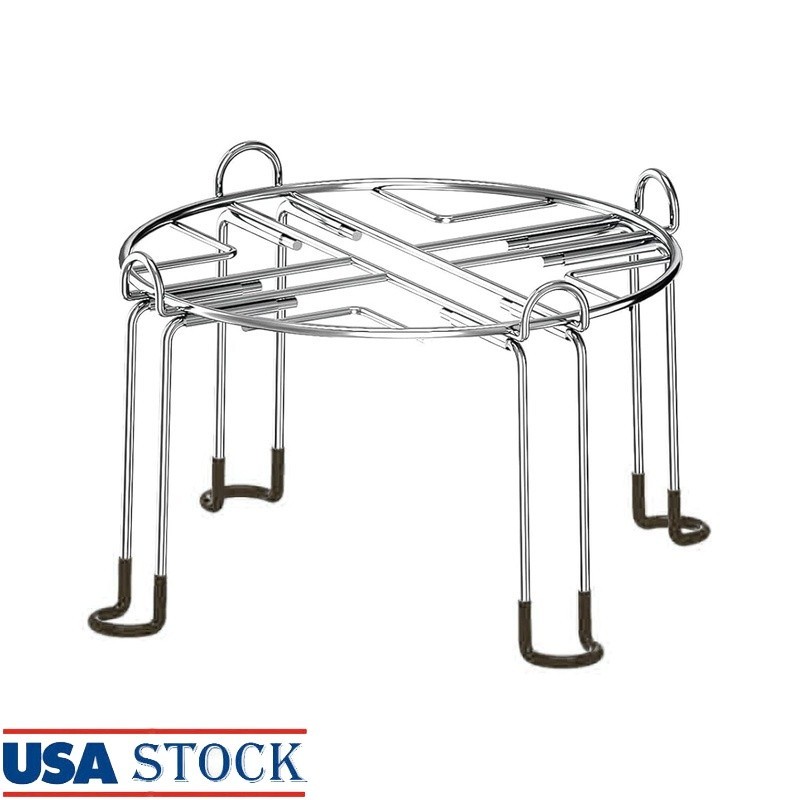 Stainless Steel Water Filter Stand 6in Tall Countertop Compatible W/ Berkey New