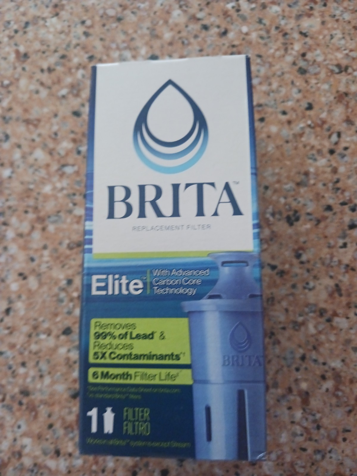 Brita Elite Replacement Water Filter, New and Sealed