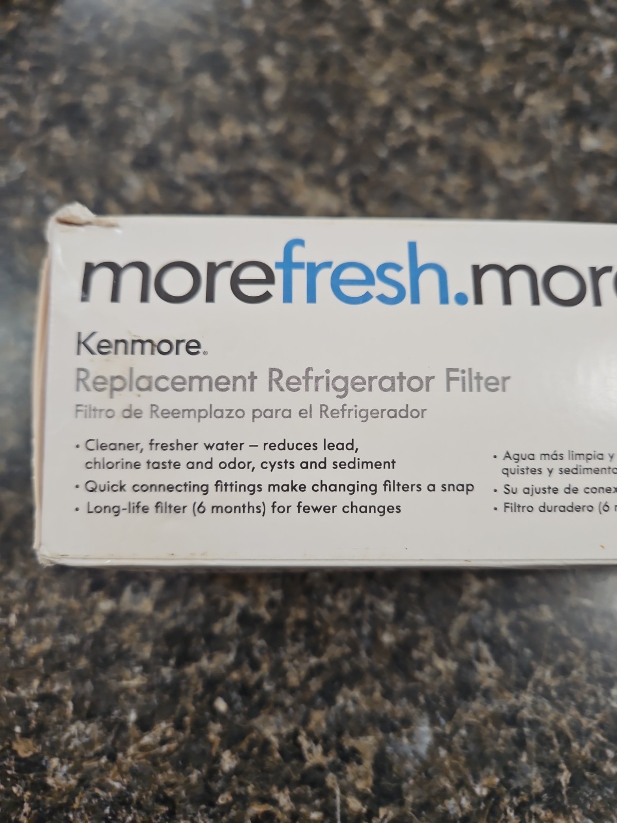1 Unit Kenmore Replacement Refrigerator Water Filter 46-9999 New Sealed