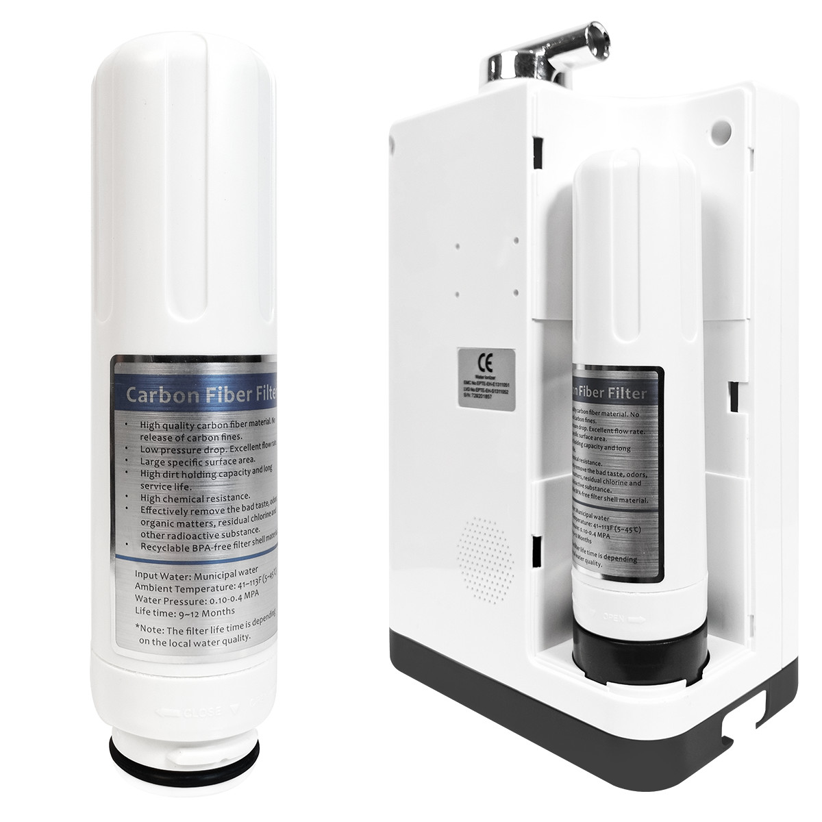 Replacement Internal Filter For 729 Alkaline Water Ionizer Purifier Machine Only