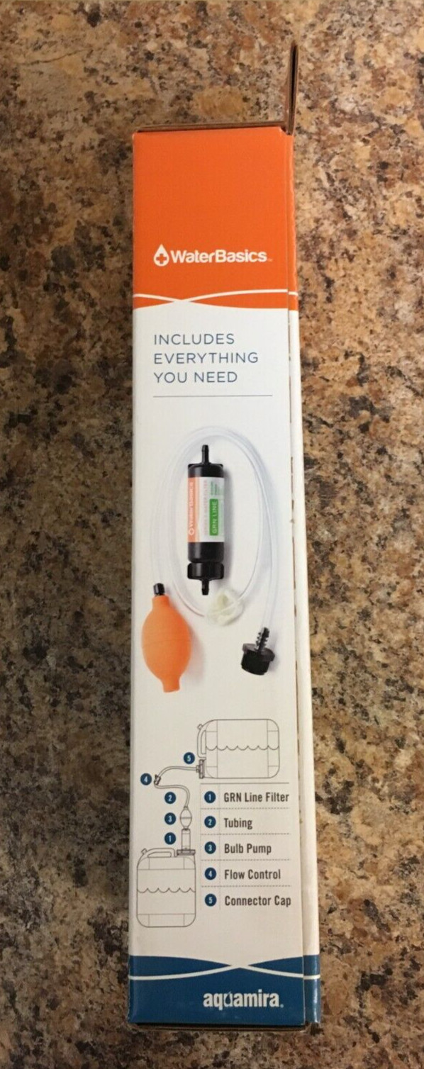 Aquamira WaterBasics 67251 Gravity Flow Filter Kit