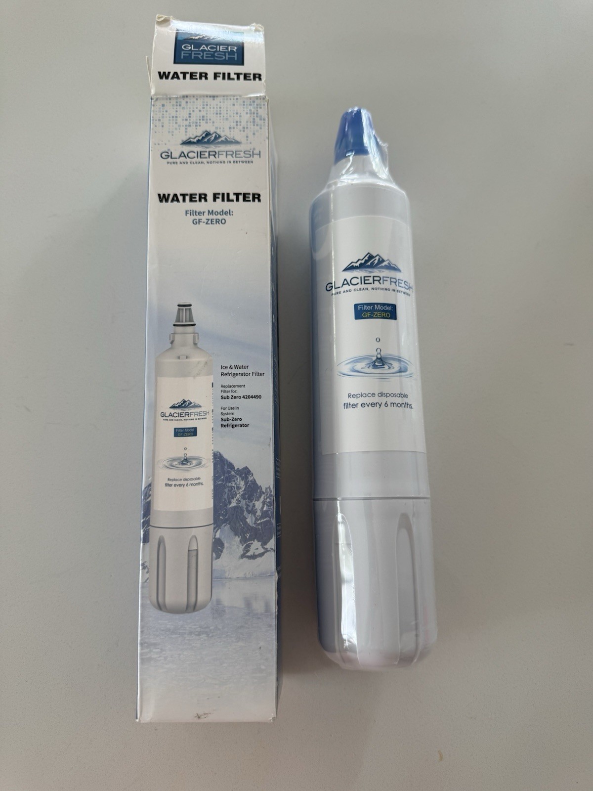 GLACIER FRESH Water Filter Replacement for Sub-Zero 4204490, 4290510, 9030868…