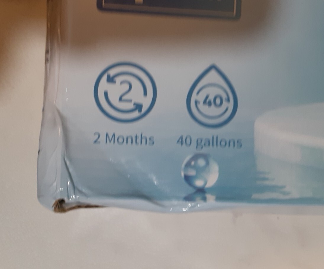 Unbranded Pitcher Water Filters LH-005 New 4 Pack Lot of 2