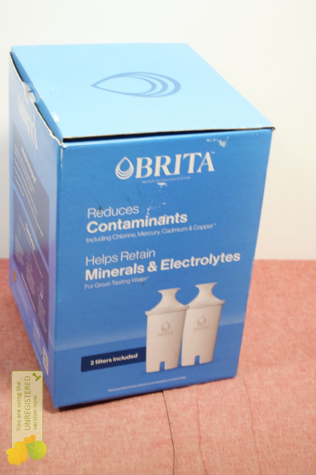 Brita Water Filter System Original 10 Cup Capacity Pitcher + 1 Filter