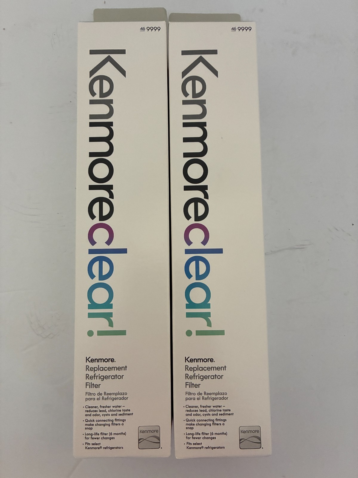 Kenmore 46-9999 Replacement Refrigerator Water Filter 2 Pack