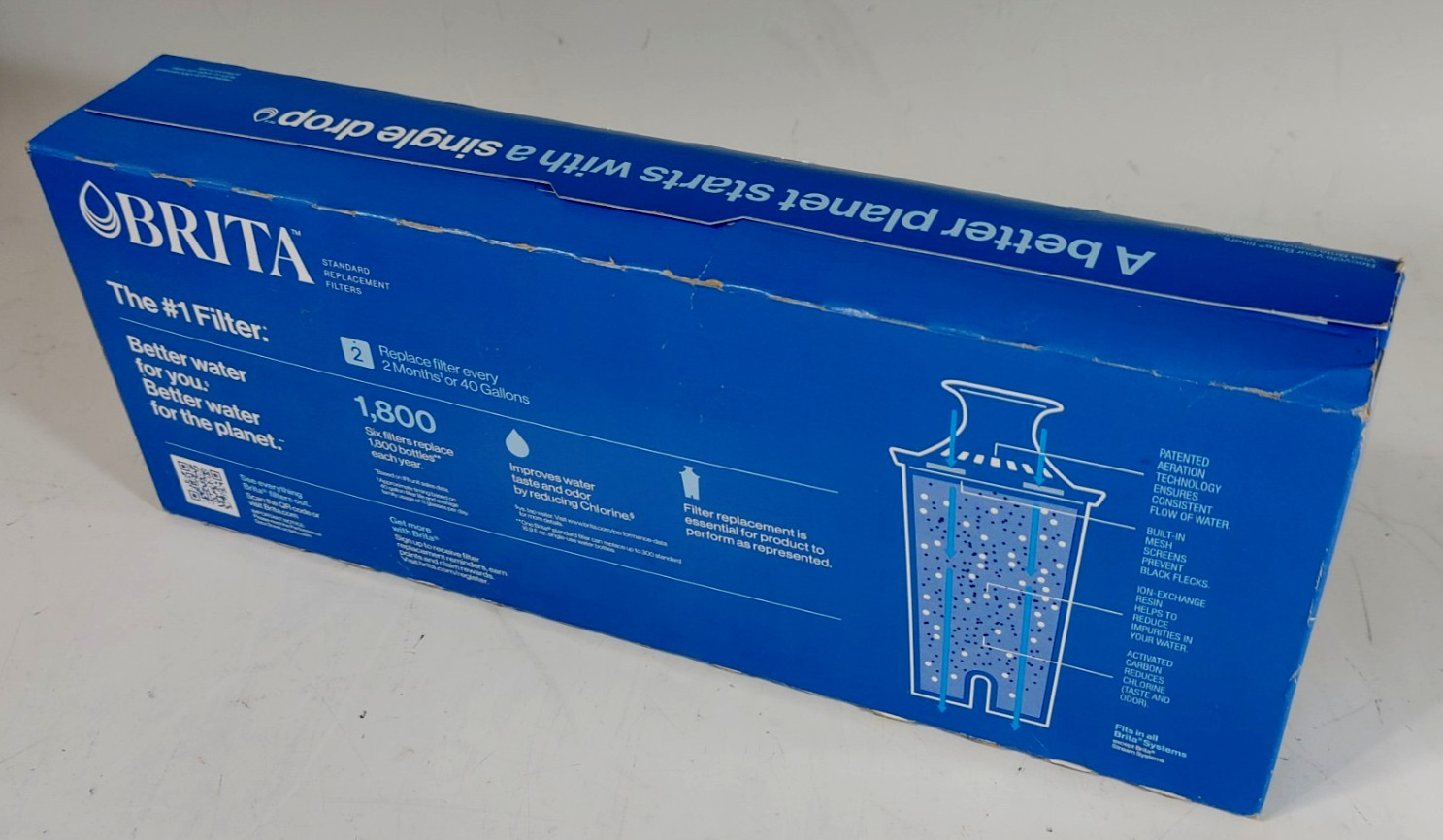 6 Lot OEM Brita 6 Pk Standard Replacement Filters Pitcher Dispenser Water Filter